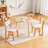 Kids' Round Table and 2-Chair Set, Interactive Play & Learning Furniture