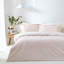 Hebden Mélange Stripe 100% Cotton Duvet Cover Set-546127276-618986766