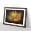 Leaves On An Autumn Forest Paint Splash - Picture Frame Graphic Art-56866470-56866473