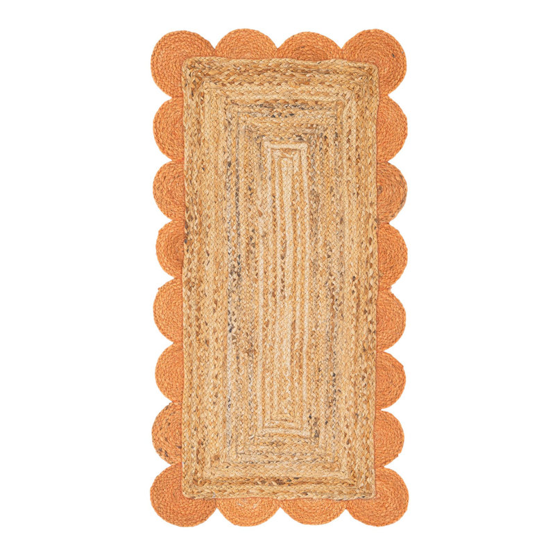 Solid Cosner Rug, Tapis de couloir 2 pi x 4 pi 1 po