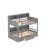 Ginamarie Kids Twin Over Twin Bunk Bed with Drawers-249635199