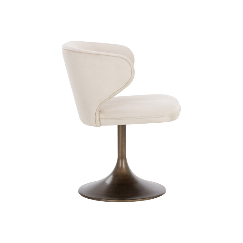 Simone Upholstered Dining Chair, Cream