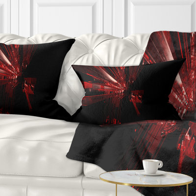 Coussin lombaire abstrait