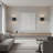 360° Rotation Led Rechargeable Battery Operated Wall Sconce With Remote-122353354