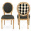 Chaise d'appoint en velours French Country-1956162092-1956162097