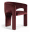 Ensemble de table de salle à manger extensible en placage de bois de 72" à 104" avec 6 fauteuils en velours-363118397