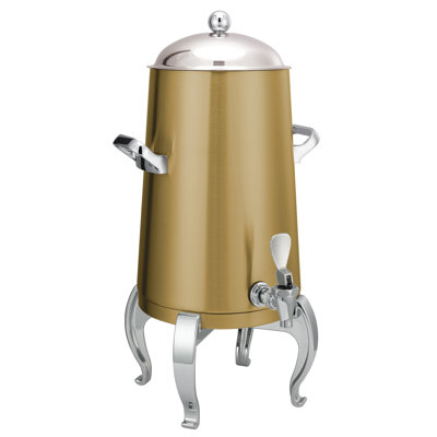 Flame Free Stainless Steel Vacuum Insulated Coffee Urn, Regal Base, 3 Gallon,