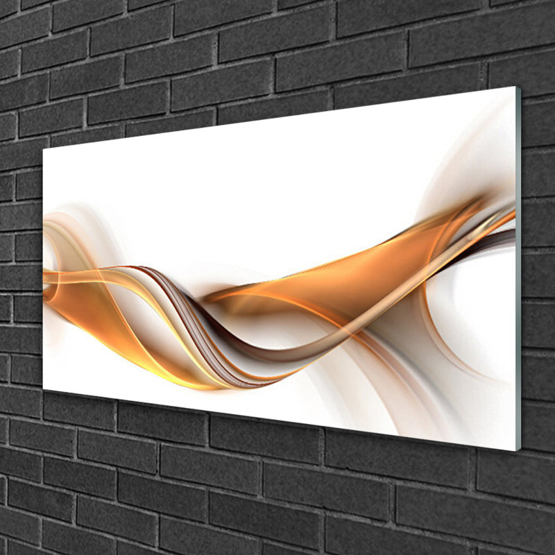 Art Abstract - No Frame Print on Glass