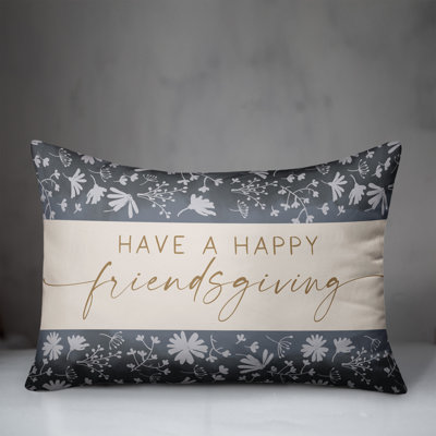 Floral Throw Pillow