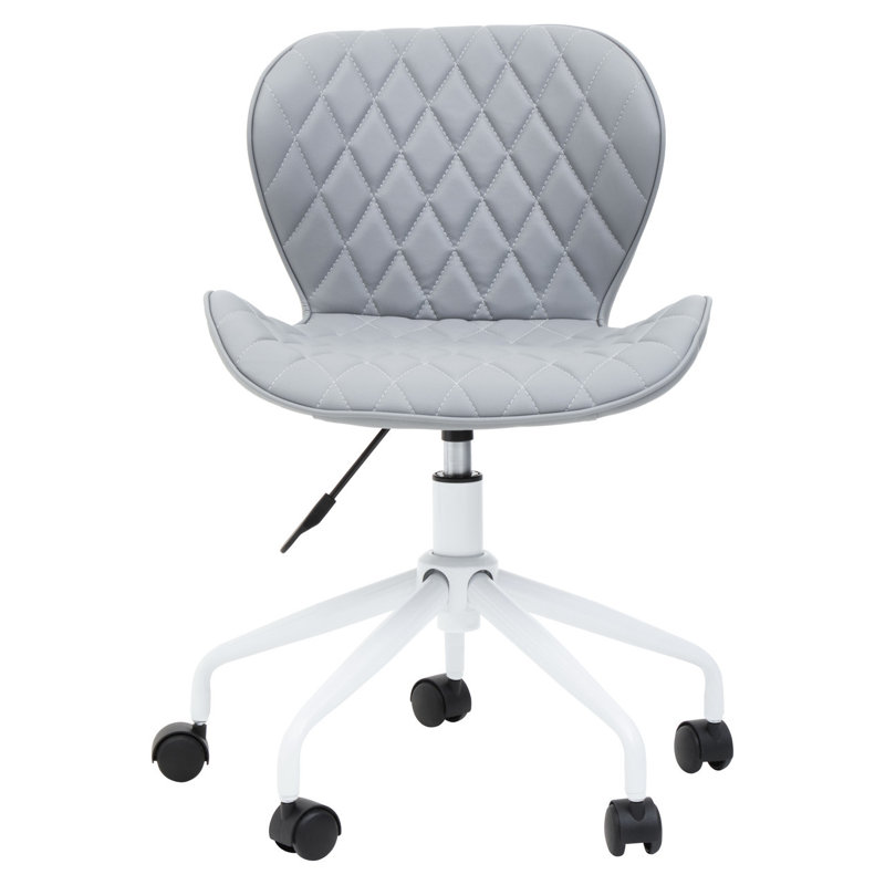 Niobrara Office Chair, White, Grey