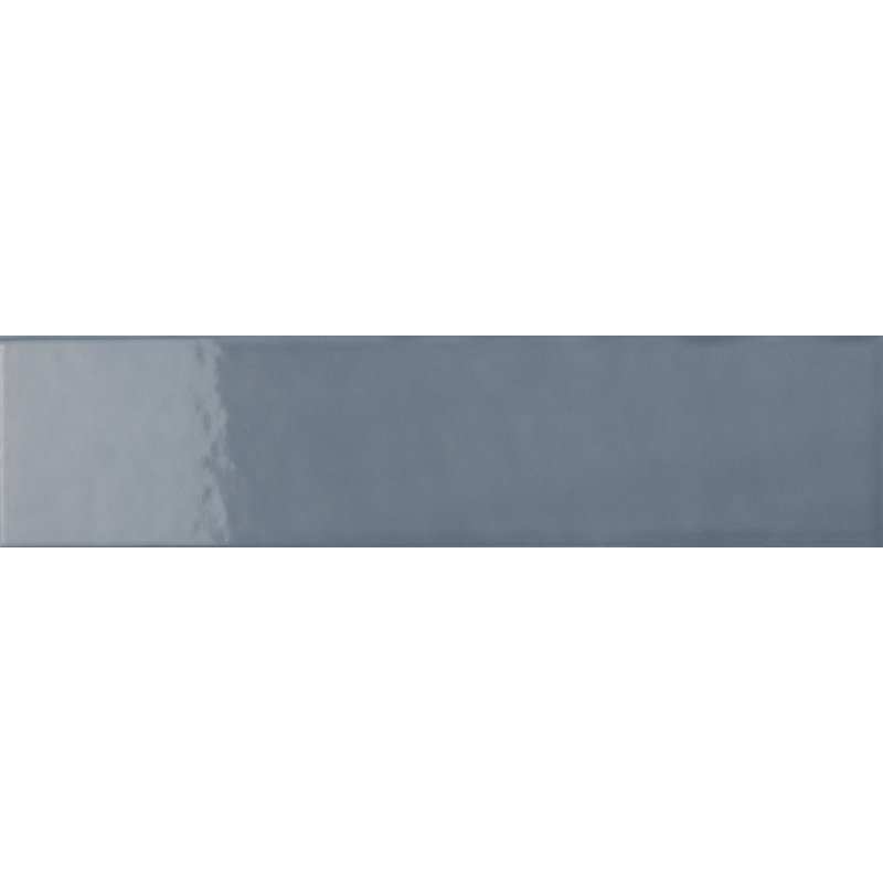 Wall Basics 2 in. x 10 in. Ceramic Wall Tile (4.84 Sq. Ft. / Case), Ceruleo Gloss