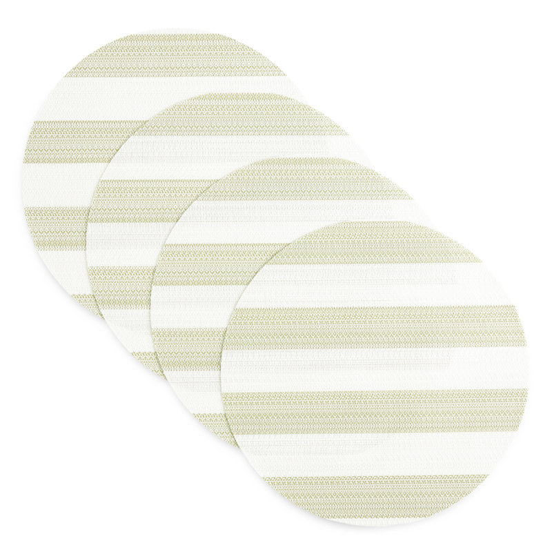Napperon Town / Country Basics Cabana, Vert/blanc