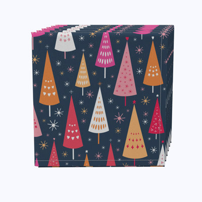 Edalyn 100% Cotton Abstract Square Napkin
