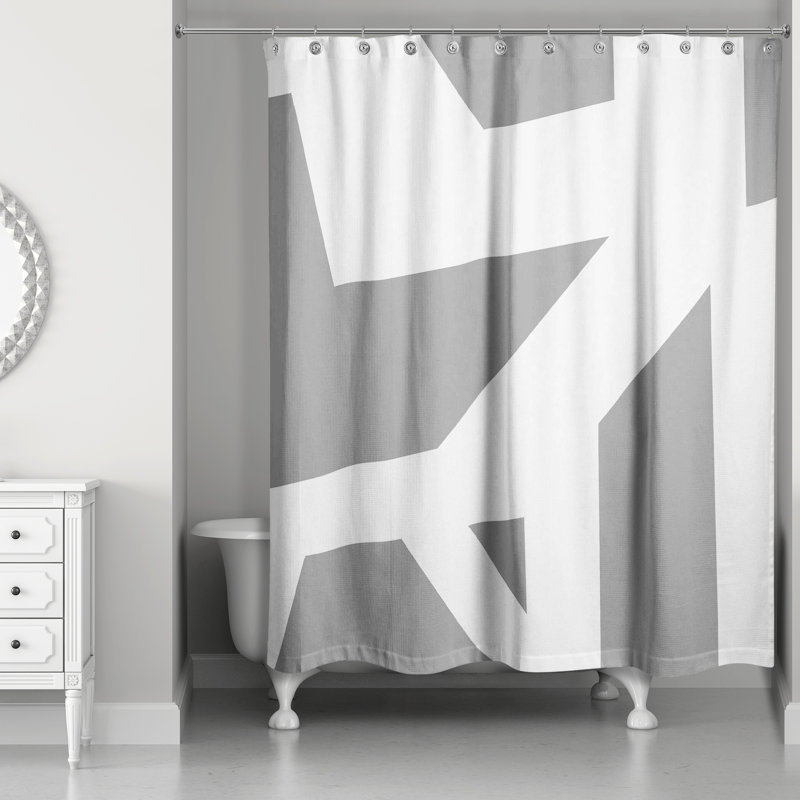 Rideau de douche Rumesa, Gris