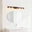 Applique murale de salle de bain 19 po à 3 lumières rustique, avec abat-jour en verre et décor en bois, luminaire de maison de campagne moderne (sans ampoules)-1077826544-1077826547