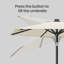 195cm Tilt Beach Parasol-1822043297
