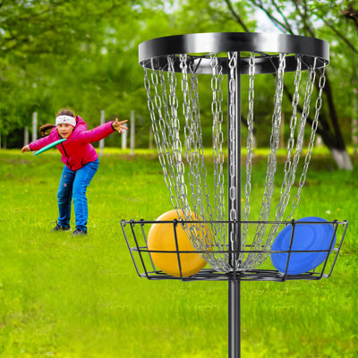 Cible de golf pour 24 disques Disc Sports Black Hole Lite