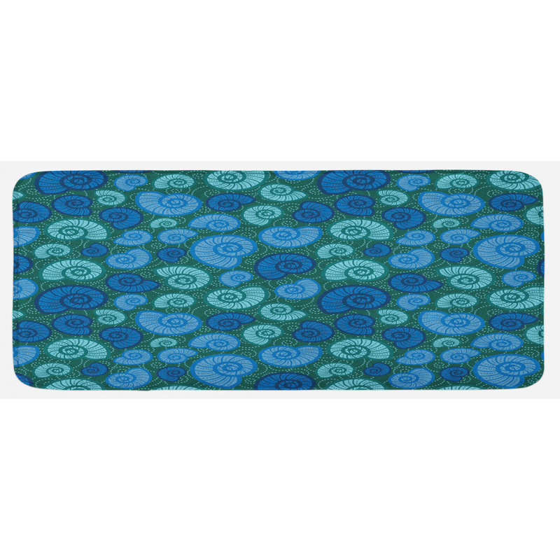 Coastal Synthetic Kitchen Mat