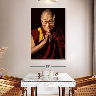 Dalai Lama Illustration