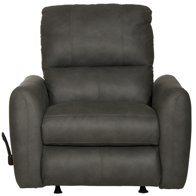 Fauteuil inclinable et berçant Riaz, Gris