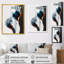 Fleurs abstraites de tulipes I - reproductions d'art murales florales abstraites-82180782-82180777