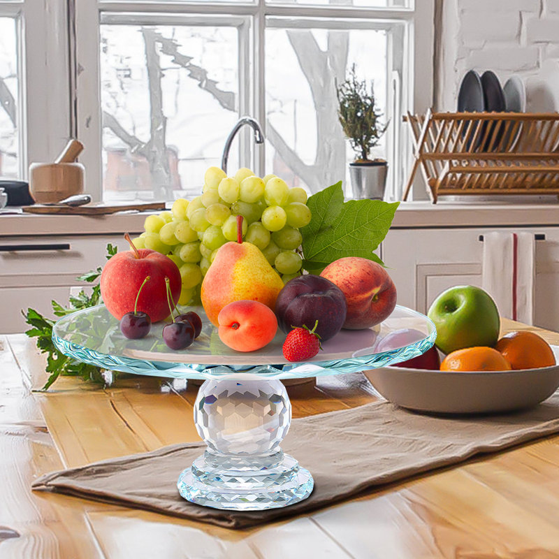 Présentoir à gâteaux en cristal