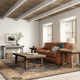 Acker 3 - Piece Solid Wood Living Room Table Set