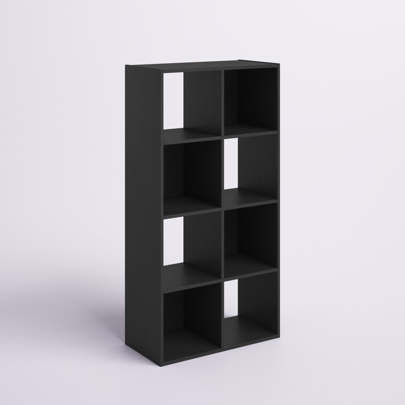 Bridgnorth Bookcase, (4 Shelves) 24" H x 24" W x 12" D, Black