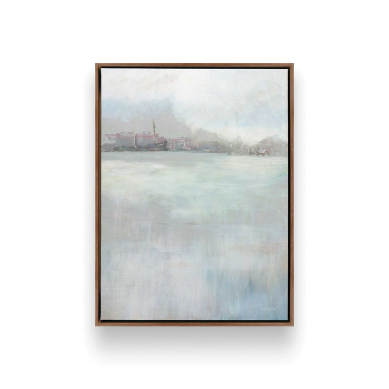 Transcending Light by Stellar Design Studio Art Print, Framed Canvas, Brown, 18 W x 24 H