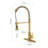 Pull Down Single Handle Spring Kitchen Faucet-104406448
