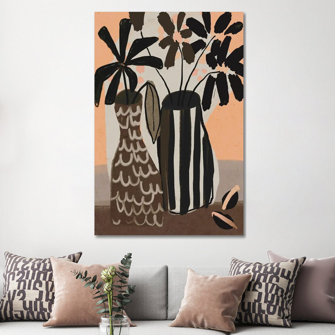 Still Life With Vases by Treechild - Wrapped Canvas Gallery-Wrapped Canvas Giclée