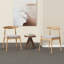 Ensemble de 2 chaises de salle à manger en bois d'hévéa-1058965641-1058965685