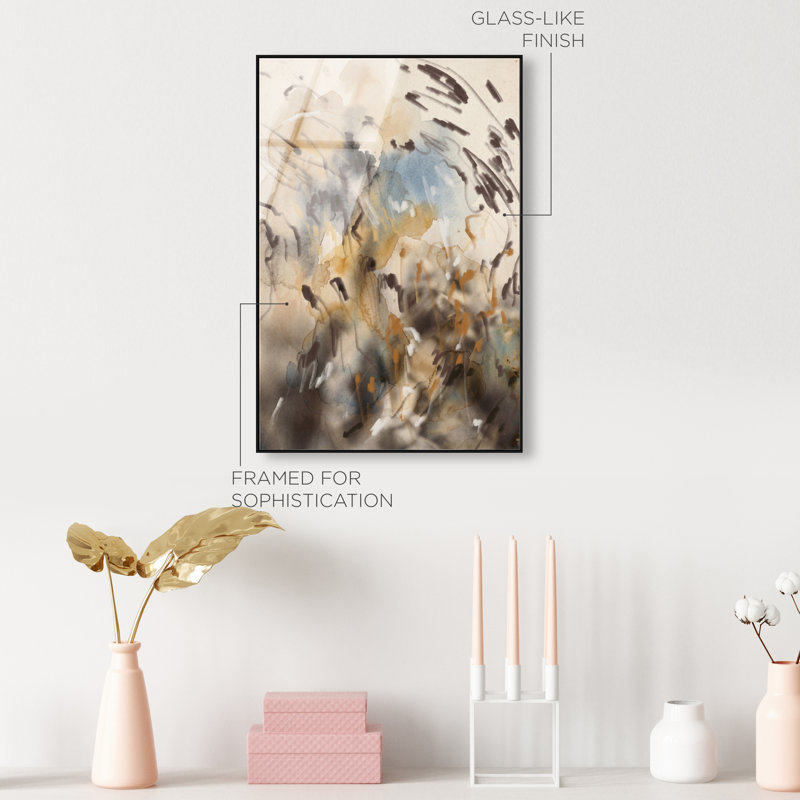 Leave it All behind High-Gloss Frameless Acrylic Glass Wall Art Abstract Print by Oliver Gal, Ready to Hang, 10 x 15