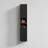 Black & Walnut Bathroom Floating Side Cabinet