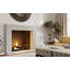 Foyer contemporain en pierre de fonte avec foyer standard-103614166-103614168