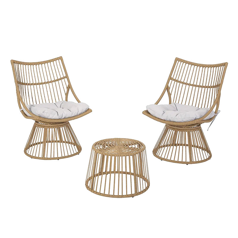 Chaise et table d'appoint