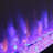 Smart 60" Wifi-Enabled Electric Fireplace Heater, Recessed In-Wall And Wall-Mounted-798164650