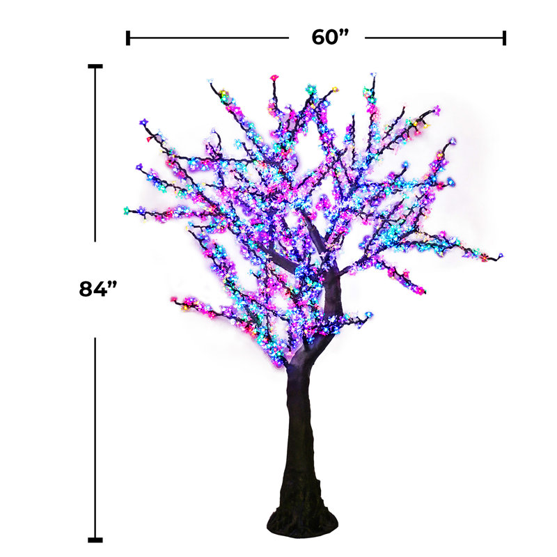 84'' LED Lighted Trees & Branches