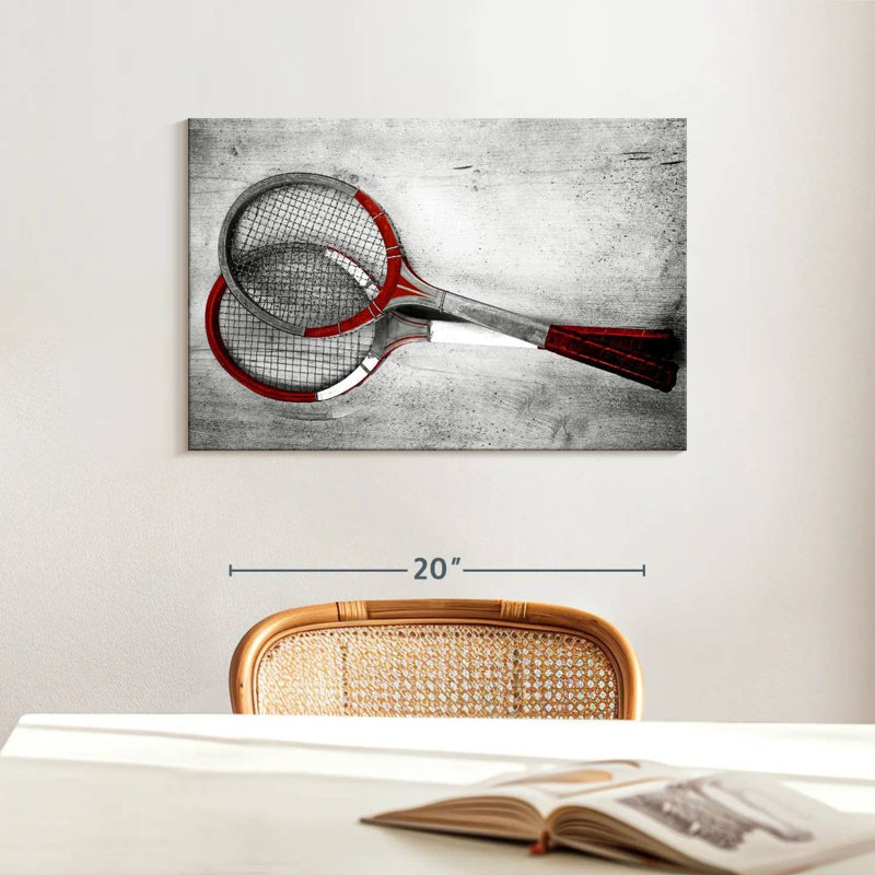 Sir Sir Tennis Red Pop, H 16 po x l 24 po