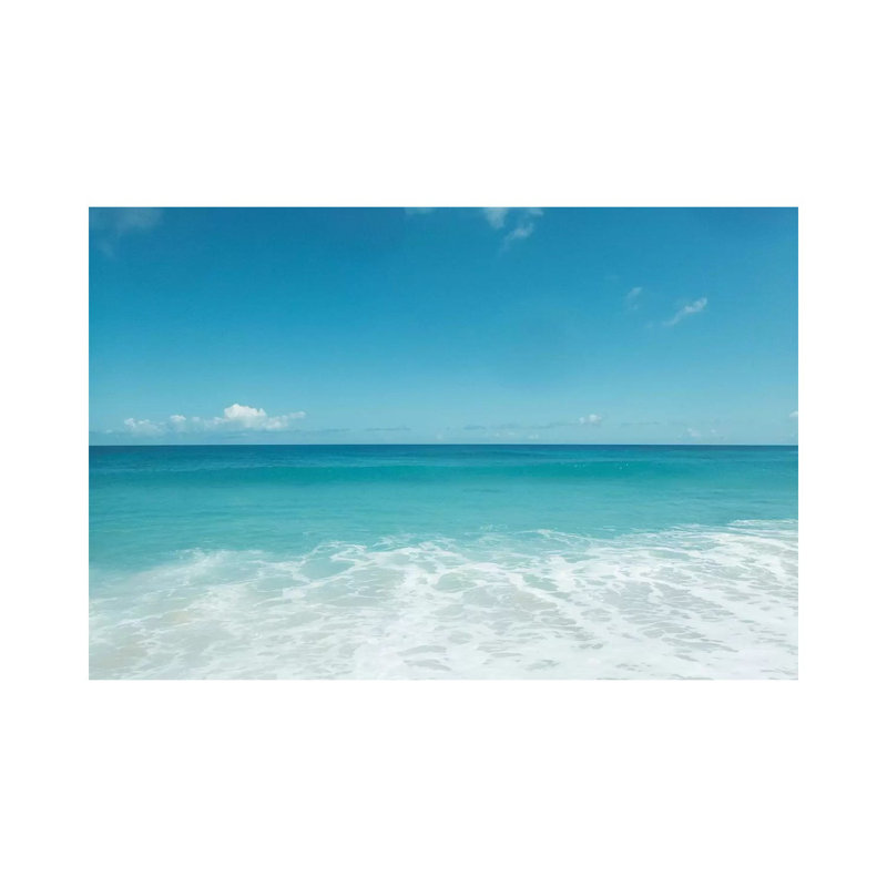Hawaiian Water XI 1 Piece Wall Art on Canvas, 66.04cm H x 101.6cm W x 1.91cm D, Wrapped Canvas