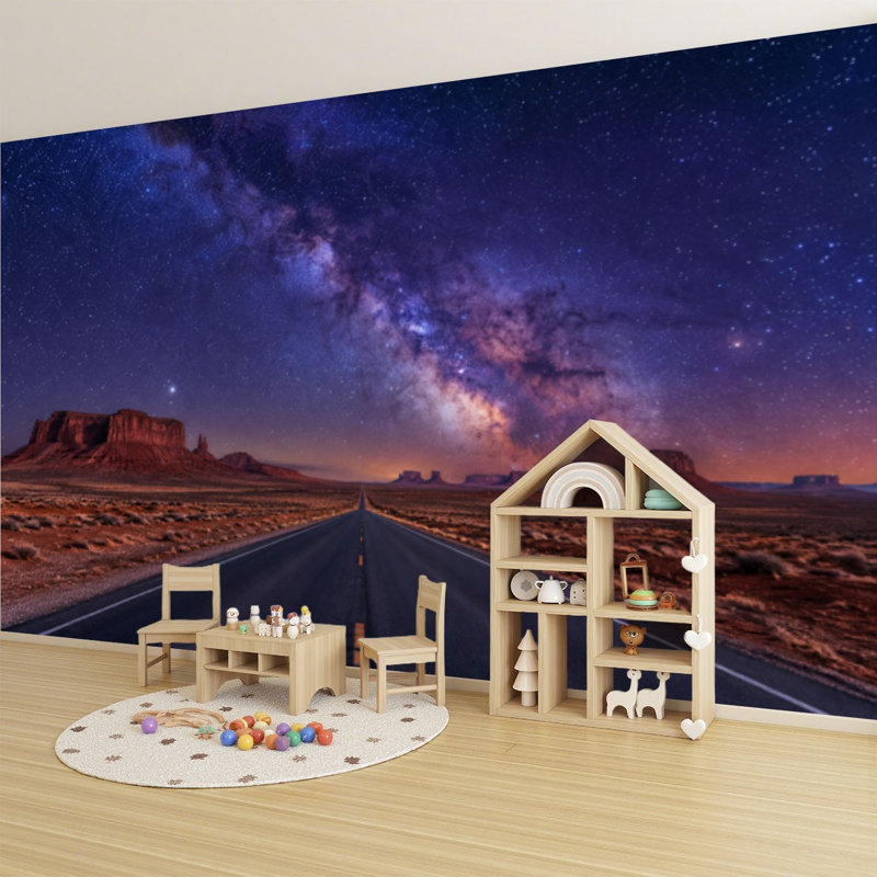 Papier peint adhésif auto-adhésif moderne pour la chambre à coucher L 69 po x l 96 po Peel and Stick