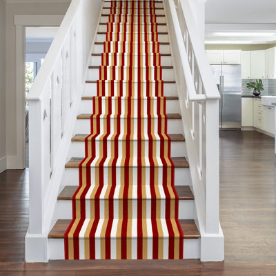 Runner Allan Striped Indoor Area Rug