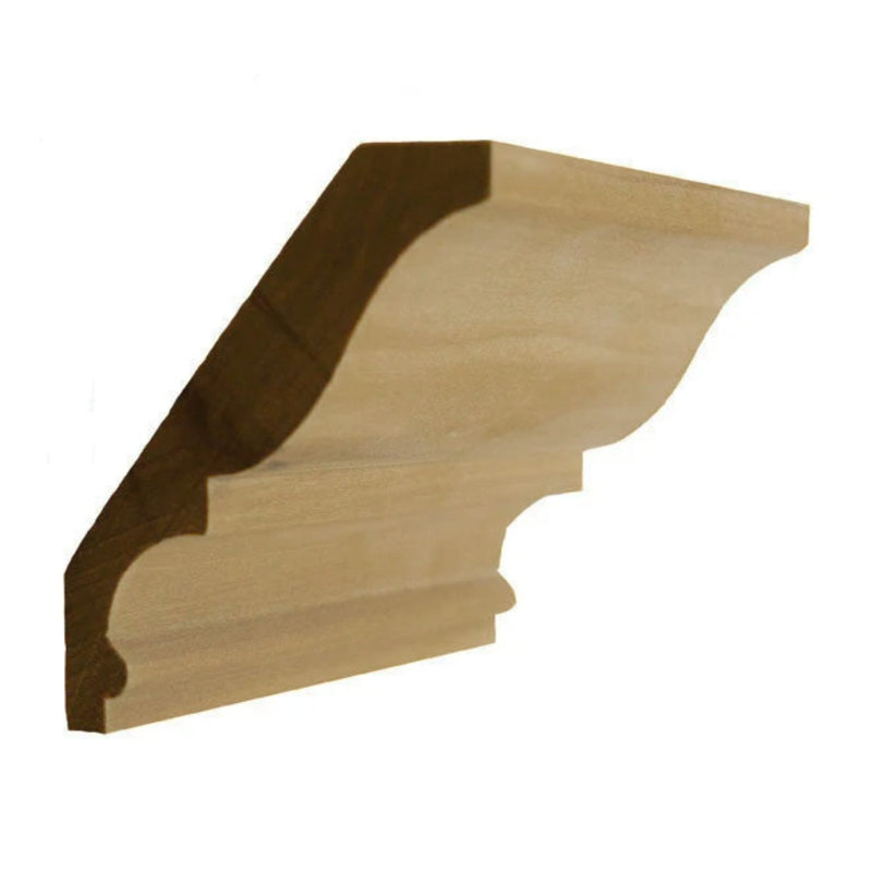 Couronne EWCR18 sans finition, Peuplier, H 4,5 po x l 0,875 po x P 94 po