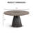 Berube Round Dining Table