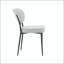 Chaise de salle à manger en cuir de qualité supérieure avec éponge à haute résilience - ensemble de 4-129041752