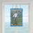 18"H Crane Stained Glass Window Panel