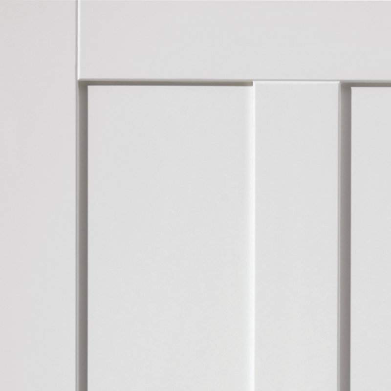 Rushmore Internal Door Primed, 198.1cm H x 76.2cm W x 3.5cm D