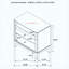 Table de chevet 2 tiroirs Natural Pine