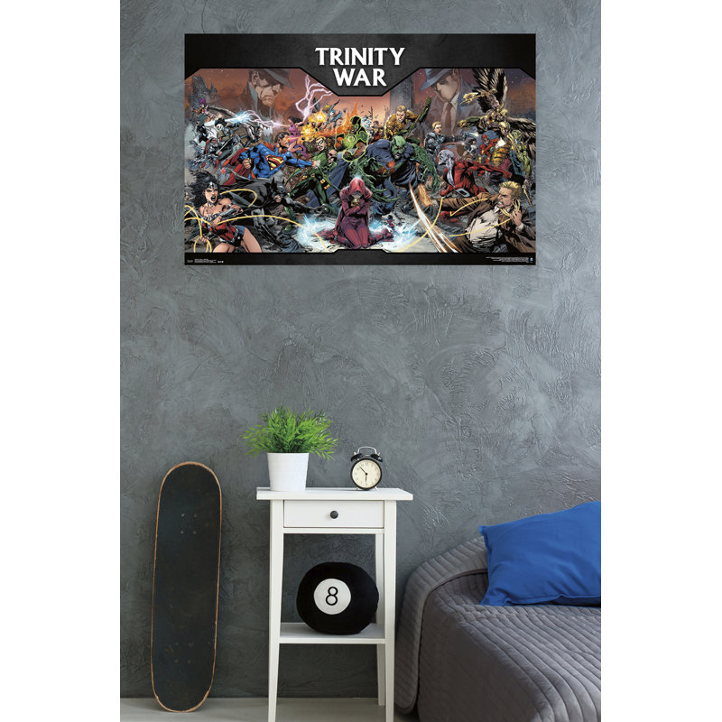 Impression sur papier à motif de guerre dc trinity