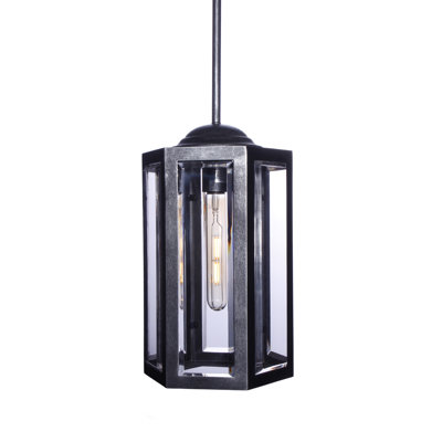 Luminaire suspendu géométrique 1 lumières simple Hamish